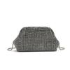 Novo Modelo 2026 Bolsa de Strass para Mulheres, Clutch de Festa com Strass Completo, Bolsa de Mão com Clipe para Ombro, Bolsa de Ombro com Apliques de Strass, Bolsa Transversal Brilhante de Strass