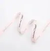 Fita Costurada Estampada Pequena de 2cm Estilo Aromático para Embalagem de Flores, Fita de Cetim para Decoração de Bolo de Aniversário, Fita para Amarrar, em Estoque