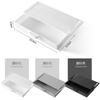 Caja de Almacenamiento Invisible debajo de la Mesa Tipo Cajón Caja para Bolígrafos Estante de Almacenamiento Cajón Oculto Estante de Almacenamiento Papelería de Oficina Estuche para Gafas