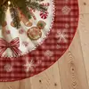 Artículos más vendidos transfronterizos: Falda para Árbol de Navidad, Hombre de Jengibre, Accesorios de Decoración para Fiesta de Escena de Año Nuevo, Decoraciones, Venta Directa del Fabricante