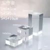 Suporte de Exibição de Bola de Cristal de Vidro Acrílico Transparente para Joias Suporte de Exibição de Ornamentos Esféricos Pérolas Minerais
