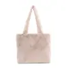Bolso de Hombro de Felpa Feihong Transfronterizo Otoño e Invierno, Bolso de Hombro Peludo de Gran Capacidad, Moderno, Casual, Versátil, Bolso de Mano Ligero