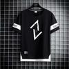 Conjunto deportivo de verano para hombre, camiseta de manga corta para adolescentes, estudiantes de secundaria, moda masculina, conjunto atractivo