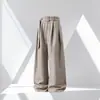 Traje Formal de Dos Piezas para Hombre, Chaqueta de Traje de Solapa Plana de Nuevo Estilo para Temporada de Primavera y Otoño, Pantalones Casuales Rectos Holgados