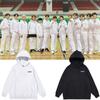 GOING SEVENTEEN estilo mesmo grupo carta de grupo algodão primavera, outono e inverno moletom com forro de fleece masculino e feminino fino roupas de banho
