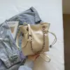 Accesorio de Oficina Súper Popular Bolso Tote Pequeño para Mujer, Nuevo Modelo de Verano 2026, Bolso Cubo de Hombro Cruzado de Alta Gama para Viajar