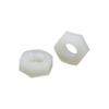 Tuerca de plástico aislada directa de fábrica, sujetador de nailon resistente a altas temperaturas, tuerca hexagonal métrica, tuerca torcida H3HN