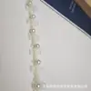 Ribete de Encaje con Lazo de Perlas de Colores, Accesorios para el Cabello Infantiles Estilo Girly, Cinta con Cuentas Hecha a Mano