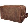 Nuevo neceser impermeable de PU para hombre del fabricante, de aspecto elegante, gran capacidad, bolsa de cosméticos, neceser de viaje portátil