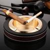Cenicero ovalado de metal creativo de moda boutique para cigarro genuino Baicheng, regalo, artesanía, venta al por mayor