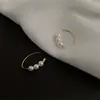 Pendientes de Perla Minimalistas de Lujo Ligero Galvanizados en Oro de 14K de Alta Gama Moda Temperamento Versátil Pendientes de Oficina al por Mayor