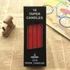 [Pequeno atacado] cor de iluminação doméstica velas velas ordinárias casamento romântico pólo longo velas de emergência