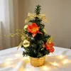 Árvore de Natal de Mesa 20cm Decoração de Natal Decoração de Vitrine de Loja Árvore de Natal de Flor Artificial Novo Produto 2026