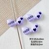 Macaron Color Cute Style Bow Paint Alloy Handmade DIY Beaded Mobile Phone Chain Colar Acessórios para Cabelo