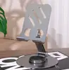 Soporte de Escritorio para Teléfono Móvil y Tableta con Disco de Metal, Adecuado para iPad Pro, Soporte Ajustable y Plegable para Transmisiones en Vivo de Influencers, Giratorio
