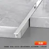 Moldura de borde en T mate de aleación de aluminio para piso de madera, tira de umbral, moldura de borde de azulejo, moldura de junta de puerta ultradelgada