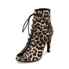 Sandalias para Mujer, Sandalias de Verano con Tiras, Punta Abierta Boca de Pez, Zapatos de Mujer con Tacón Alto Delgado y Atado al Frente, Sandalias Romanas