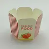 Hokkaido Resistente ao Assamento Mafen Cup Quatro Cantos Hexágono Alta Temperatura Copo de Papel Hokkaido Bolo Chiffon Cup 100