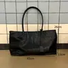 Bolsa de Ombro Retro de Grande Capacidade para Mulheres, Bolsa Tote Fashion e de Luxo, Bolsa Versátil para o Dia a Dia, Bolsa de Braço Texturizada, Bolsa de Mão