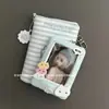 Porta-Cartão Plush Fofo de Cachorro Smoothie 3 polegadas Grade Única Bolsa para Armazenamento de Cartão de Foto de Ídolo Menina Pingente