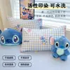Conjunto de Tres Piezas de Algodón Puro con Estampado de Dibujos Animados, Conjunto de Cuatro Piezas de Waffle 100% Algodón Amigable con la Piel Disney, Ropa de Cama para Estudiantes Adecuada para Todas las Estaciones