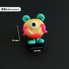 Extraño los Adornos de Joyería de Monstruos Pequeños Lindos y Divertidos Accesorios para el Cabello DIY Pasador Tapa de Bolígrafo Hebilla de Bolso Zapato Pegatinas Accesorios Hechos a Mano