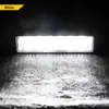 Luz LED de Trabajo para Coche Forma Recta 6LEDs 18W Luz Diurna Tira de Inspección Luz Auxiliar Modificación de Vehículo Todoterreno