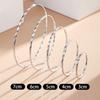 Nuevos Pendientes de Aro Super Brillantes de Gypsophila para Mujer, Pendientes de Aro Modernos y de Alta Gama, Fábrica de Pendientes de Nicho y Atmosféricos