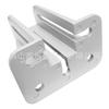 Anclaje de Aluminio Fundido a Presión 4040 Conector de Anclaje para Barandilla Accesorios para Perfiles Industriales de Aluminio Soporte de Anclaje Base para Valla