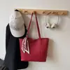Bolso Grande de Alta Calidad Estilo Retro para Mujer, Estilo Nuevo, Bolso de Hombro y Mano Simple y Versátil, Bolso Tote para el Trabajo