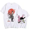 Nova Camiseta Gola Redonda com Manga Curta, Mercadoria de Peça Única, Estampa de Anime Roronoa Zoro Manga Curta, Outros Algodão