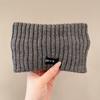 Gorro de otoño e invierno para niños, gorro de lana de punto con cordón, pequeño, Baotou, para el frío, para la cara