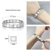 Pulseiras Elásticas Modulares Criativas Populares Europeias e Americanas Italianas Transfronteiriças, Pulseiras de Moda Personalizadas para Homens e Mulheres, Atacado de Acessórios