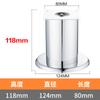 Acessórios para Pés de Sofá de Gabinete Pernas de Sofá de Metal Almofada para Pés Pernas de Suporte para Pés de Móveis Gabinete de Chão Pernas de Cama Suporte para Pés de Mesa de Centro de TV