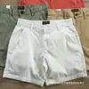 Pantalones cortos casuales de verano transfronterizos para hombre, pantalones rectos de corte ajustado, pantalones cortos de tres cuartos para hombre, pantalones de cuatro cuartos versátiles y modernos