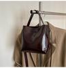 Bolso de Mano de Moda Transfronterizo Bolso Cubo para Mujer 2026 Invierno Nuevo Retro Casual Versátil Bolso de Hombro Bolso Cruzado Bolso de Viaje