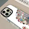 Xiaoxin Records É Adequado para Capa de Celular Espelho Creme iPhone 17 Pro Max Óleo 16 Novo 15 Desenhos 14 Peças