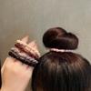 Cuerda Gruesa de Alta Elasticidad para la Cabeza Nueva Banda para el Cabello Cola de Caballo Banda Elástica para el Cabello Base Cuerda para el Cabello Duradera Accesorios Yiwu Mujeres
