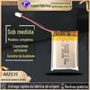 Bateria de Polímero de Lítio 802535/700mAh de Fábrica Pequena Canhão de Aço Alto-falante Bluetooth Fone de Ouvido de Áudio Bateria de Carregamento