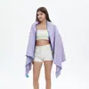Toalla de Playa de Microfibra Toalla de Baño Transfronteriza Color Sólido Simple Absorbente Secado Rápido Natación Fitness Deportes Toalla de Playa Suave