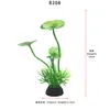 Paisagismo de Aquário Plantas Aquáticas Micro-Paisagem Mesa de Areia Flores e Grama Artificiais Ornamentos Decorativos Suprimentos para Aquário Plantas Aquáticas Simuladas