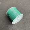 Cordón Elástico de un Solo Hilo Mejorado con Alta Elasticidad y Durabilidad para Pulseras, Joyería, Pulseras de Cristal y Hilo Elástico Plano para Cuentas
