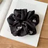 Diadema de Flores Bordadas Retro en Blanco y Negro Diadema de Malla Francesa Nueva Diadema Versátil Elegante Accesorios para el Cabello