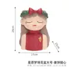 Natal Menina Fofa Presentes Criativos Decorações de Mesa para Sala de Estar em Casa Jardinagem de Varanda Plantas Verdes em Vasos Vasos de Flores