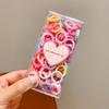 Elásticos de Cabelo Infantis de Alta Elasticidade Não Machucam o Cabelo Anéis Coloridos de Tecido de Fio Atoalhado Acessórios de Cabelo Elásticos para Meninas Cordas de Cabelo Elásticos de Cabelo para Bebês Acessórios de Cabeça