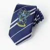 Corbata Harry Potter Gryffindor Slytherin Ravenclaw Estilo JK Academy Rayas Corbata Hecha a Mano Hombre