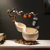 Ping An Xile cabaça decoração de armazenamento alto padrão luxo leve entrada sala de estar decoração de arte criativa armazenamento de chaves