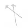 Estacas de Chão Fluorescentes para Exterior 25cm Acessórios para Barraca Lona Cordas de Vento Toldo Acampamento Brilha no Escuro Transfronteiriço