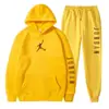 2025 Amazon Aliexpress Traje Deportivo para Hombre Sudadera con Capucha de Forro Polar Sudadera Más Fácil de Combinar Traje Deportivo Casual
