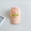 Gorra de béisbol de secado rápido para padres e hijos de verano, sombrero para el sol para exteriores, estampado de letras estilo coreano, transpirable, unisex, gorra fina de pico de pato
